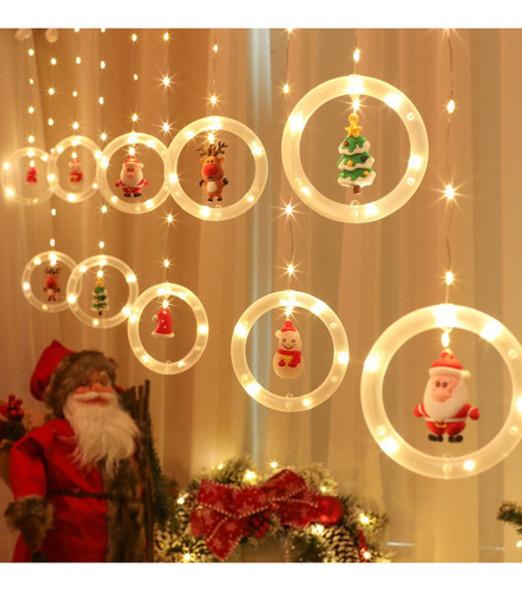 3m De Comprimento Corda De Natal Levou Lâmpadas De Decoração 1