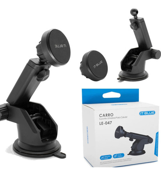 Suporte Celular Veicular Imã 360° Automotivo Magnético Carro 0