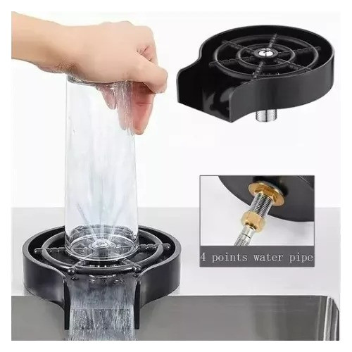 Lava Copas Automático P/ Bachas De Cocina Enjuagadora. Vasos 1