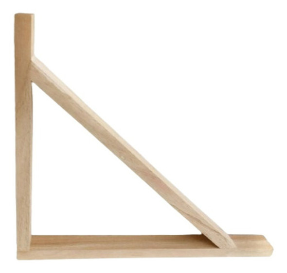 Mensulas De Madera Paraiso Para Estantes 35x35 Por Unidad 0
