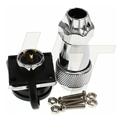 Hangton Hf16 3 Pin Power Led Macho Hembra Enchufe Enchufe Me 1