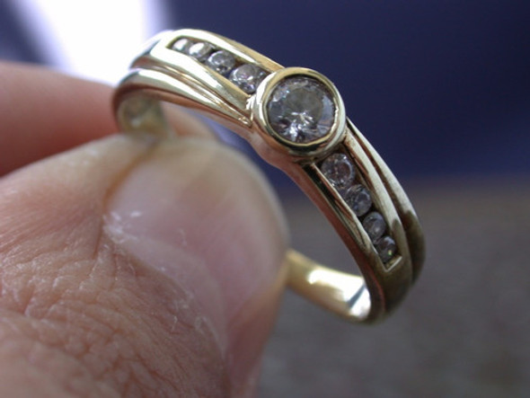 Luli Oport Anillo Oro 10k Circonias Oferta Limitada Regalad 1