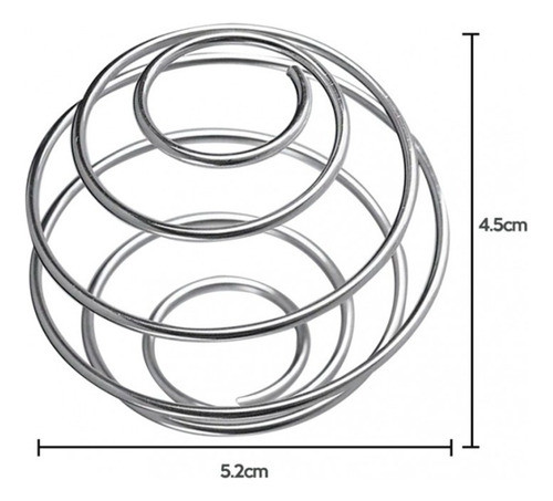 Esfera Batidora Mezcladora De Proteínas Acero Inoxidable 1