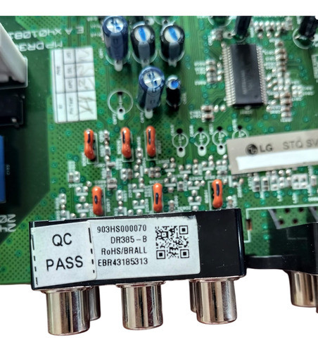 Placa Dvd LG Dr385-8  Eax40108101 Ebr43185313 1