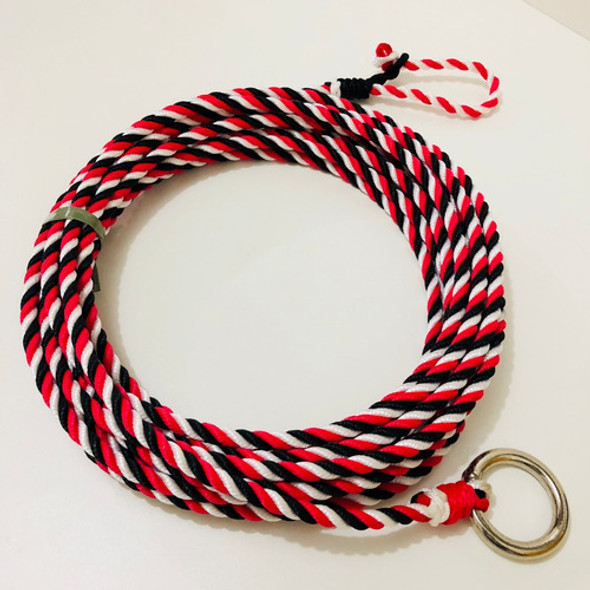 Laço Americano Torcido 12metros  Corda 10mm Cavalo Laçador 0