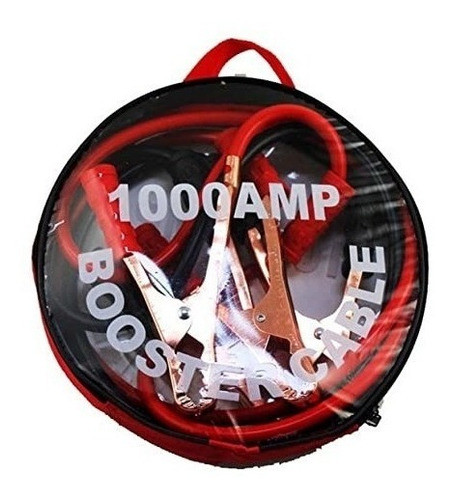 Cable Puente 1000 Amper Cargador Bateria Auxilio Auto Cuatr 1