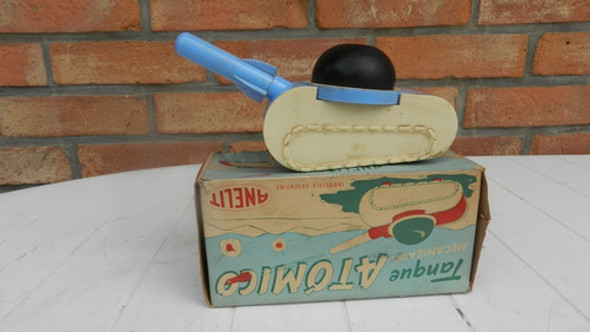 Tanque Mecanizado Atomico Anelit Ind.arg. E/caja Años 50 Apr 0