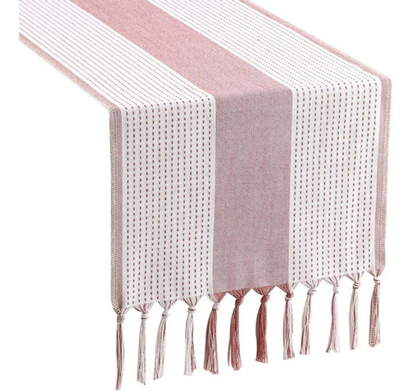 Camino De Mesa Rústico De Granja 120 Iches Estilo De Arpille 0