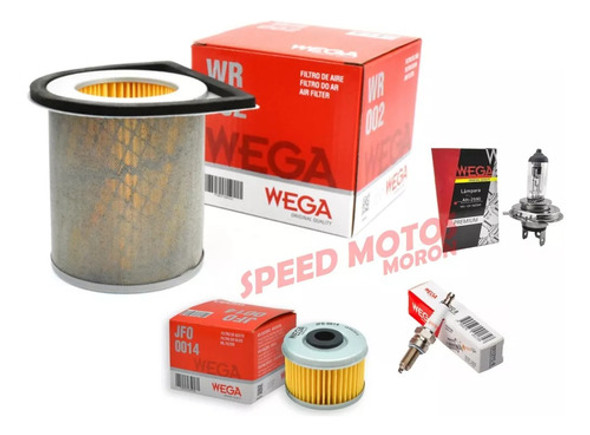 Kit Filtros X4 Wega Honda Twister Cbx 250 1
