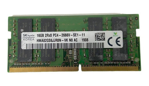 Memória Note 16gb Ddr4 2666 @ 0