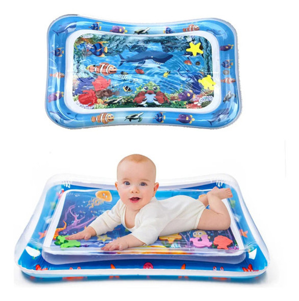 Tapete De Água Inflável Divertido Sensorial Splash Baby Bebê 0