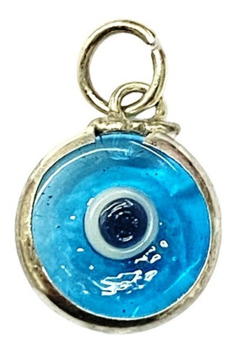 Ojito Turco Mal De Ojo, De Vidrio Y Plata, Special X 1 Unid 0