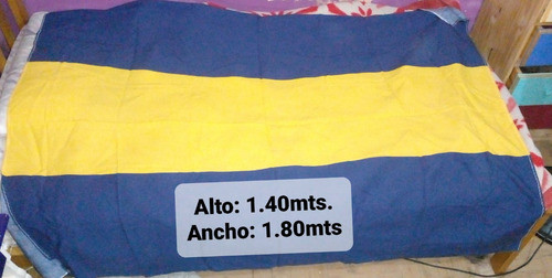 Bandera De Boca Juniors (1.80x1.40mts) 1