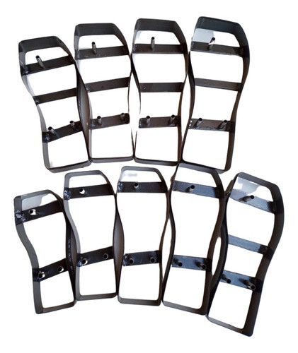 Kit Com 8 Facas Para Cortar Chinelo Rasteira 0