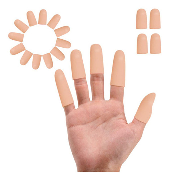 Zxfuture 16 Peças De Gel Para Os Dedos, Protetores De Dedos, 0