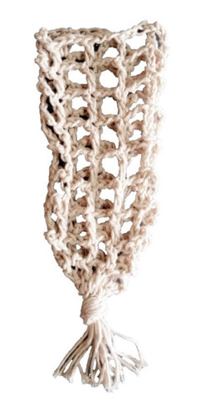 Buchaca Tejida Red Para Pool En Hilo 8 Hebras Artesanal 0