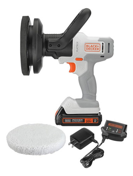 Kit De Búfer Black+decker Matrix 20v Max, Para Coches, Suelo 0