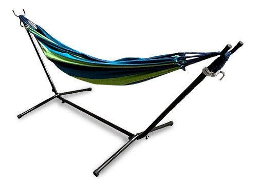 Kit Rede De Dormir Para Descanso Com Suporte Camping Balanço 0