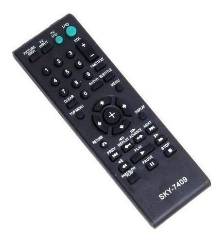 Controle Remoto Para Dvd Sony D187a Dvp-sr200p Dvp-sr320 0