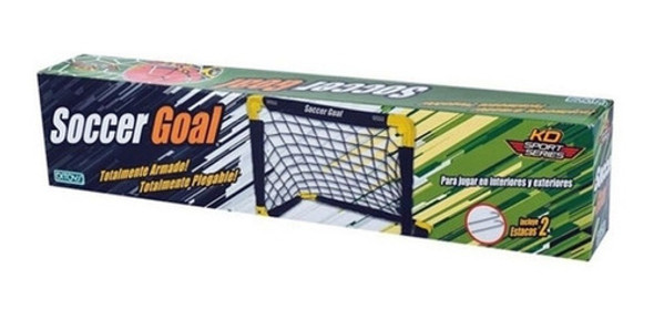 Soccer Goal-arco De Fútbol Plegable- Ditoys 2395 0
