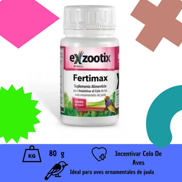 Fertimax Exzootix Incentivar Celo De Aves 80g 1