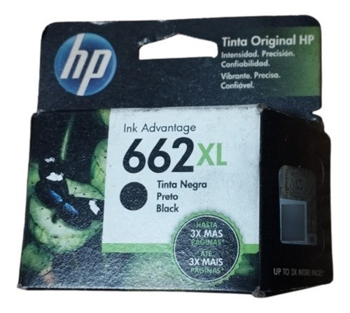 Cartucho Original 662xl Negro P/ Hp 1515 2545 2645 3545 4645 0