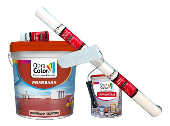 Kit Membrana Liquida Premium 20 Kg Tapagotera Rodillo Manta 0