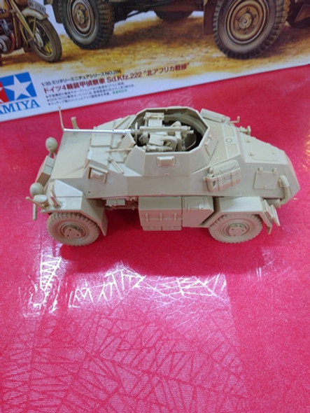 Tamiya Sd,kfz 222 Escala 1/35. Panzerspahwagen 1