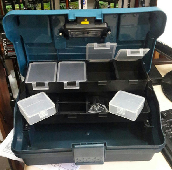 Caja De Pesca Surfish  Con 2 Bandejas Y Dos Linternas Oferta 1