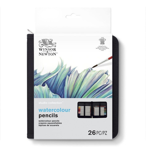 Estojo Lápis Aquarela Winsor & Newton Studio Collection 26cs 0