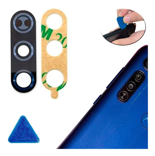 Vidrio De Cámara Compatible Con Motorola Moto G8 Xt2045 0