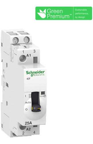 Contactor Riel Mando Manual Ct 2p 25a 230vca 0