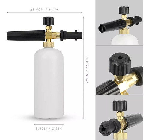 K Esguicho Com Garrafa Snow Foam Pulverizador 1
