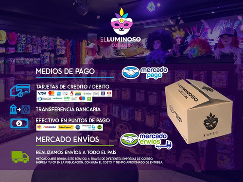 Promo Cotillon Luminoso 10 Lentes Emoticon Con Aplique Led! 1