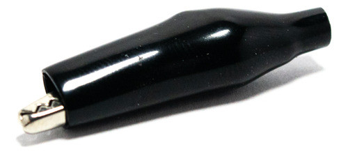 3 Pinzas Cocodrilo Mediano Negro (43mm) 1