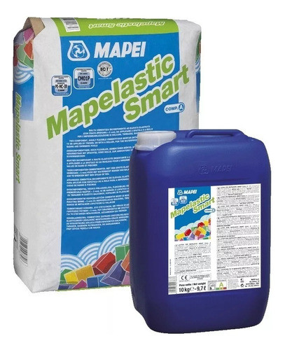 Mapei Mapelastic Smart Juego 30 Kg Mortero Impermeabilizante 1