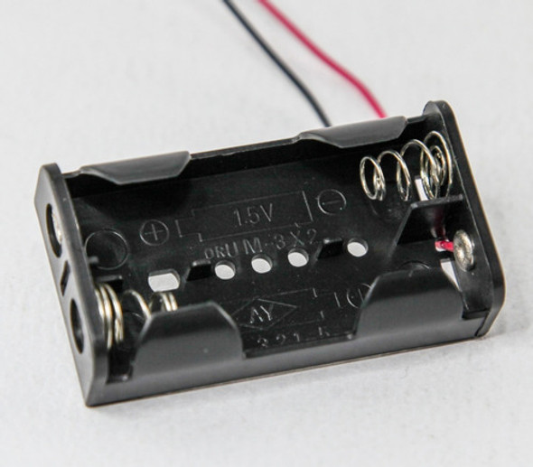 Portapilas Porta Pilas 2 Pila Aa Comun Recargable X 10u Htec 1