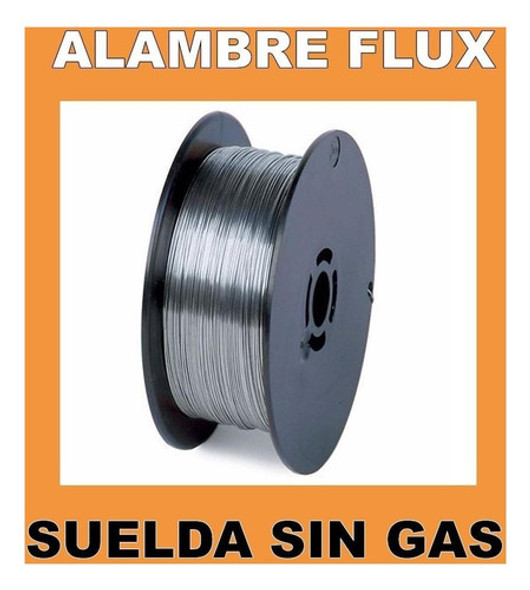 Alambre Flux Mig Mag 0,8mm 5kg Soldar Sin Gas Lusqtoff Rollo 1
