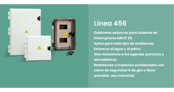 Gabinete Estanco Roker 520x435x180 54 Bocas Ip65 Prd554/1 1