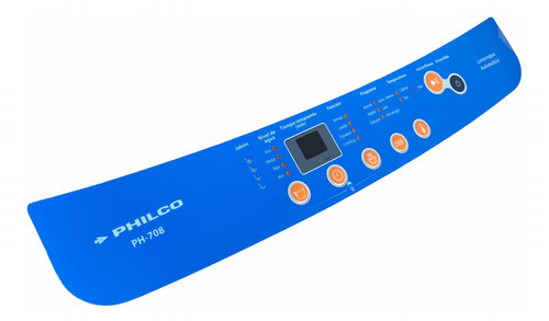 Panel Membrana Serigrafia Lavarropas Philco Ph708 Ph 708 1