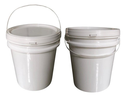 Balde 5l Com Alça Para Argamassa 2 Pçs 0