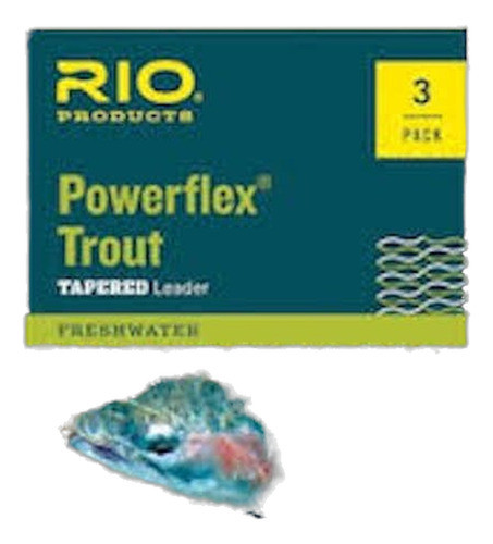 Líderes De La Pesca Con Mosca De Rio Powerflex Knotless 7.5f 0