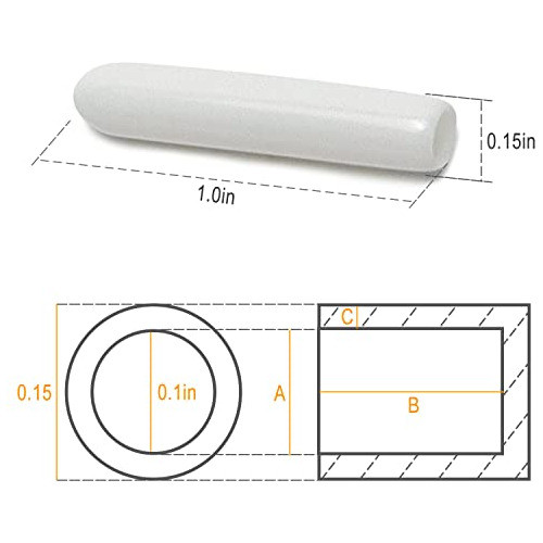 Repuesto De Extremos De Puntas De Estante X100u 1
