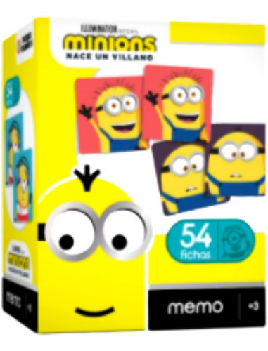 Juego De Memoria Minions 2 - Memo Juego 0