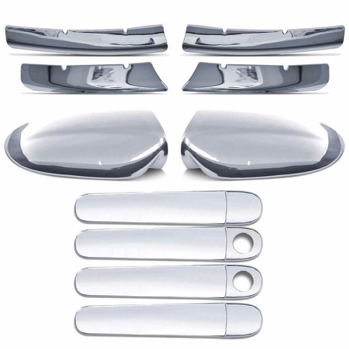 Aplique Cromado Fox Spacefox Retrovisor Maçaneta Grade 03 07 1