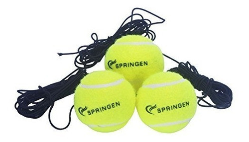 Springen 3 Pack De Pelotas De Tenis Práctica Entrenamiento D 0
