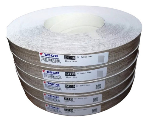 Tapacanto Melamina Báltico De 22 Mm X 50 Mts Con Pegamento 0