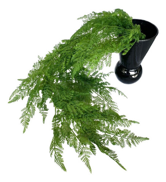 Kit 6 Plantas Artificiais Realistas Samambaia Pendente 110cm 0