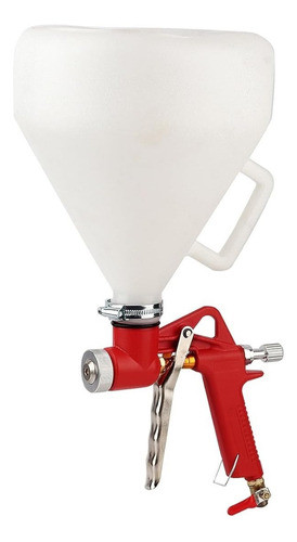 Pistola Pintar Texturado Revestimiento Salpicre Latex Tolva 0