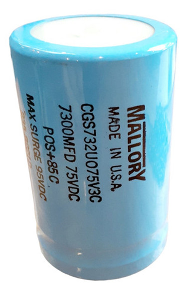 Capacitor Electrolítico Sprague 7300mfd X 73v 0